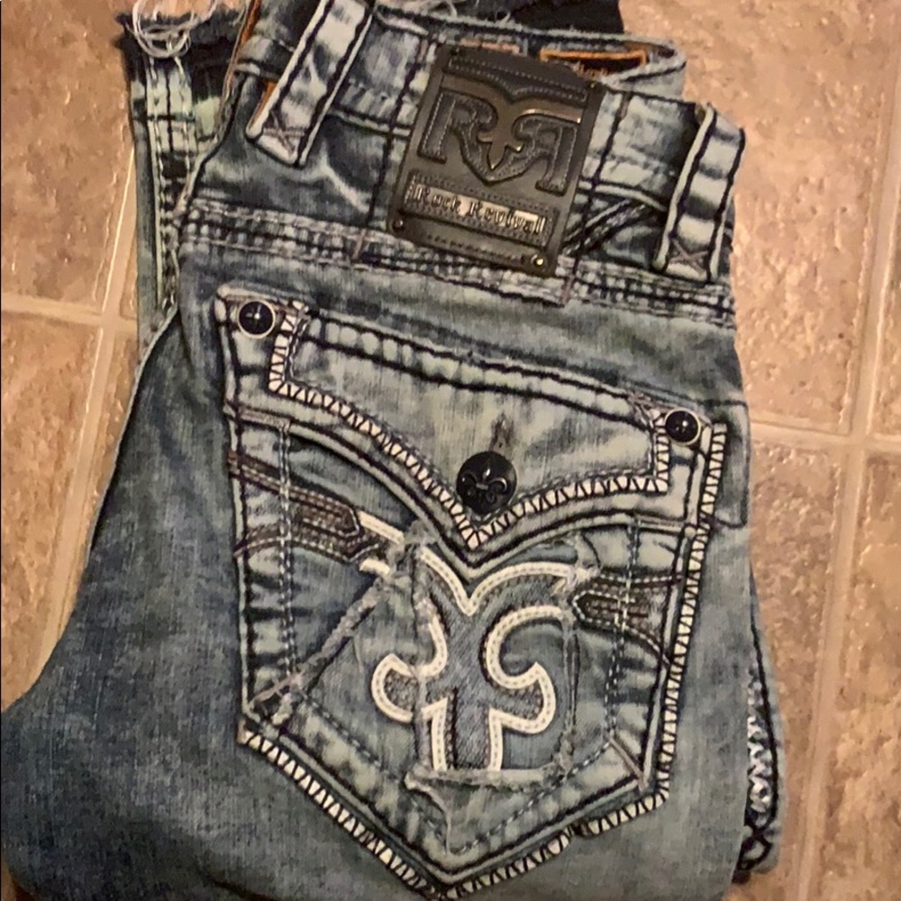 Men’s Slim straight rock revivals